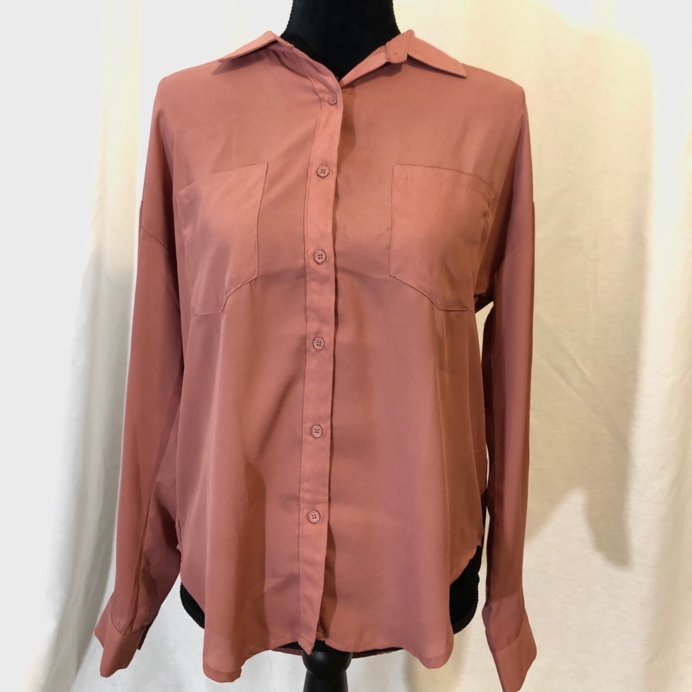 Forever 21 Button-down Dress Shirt